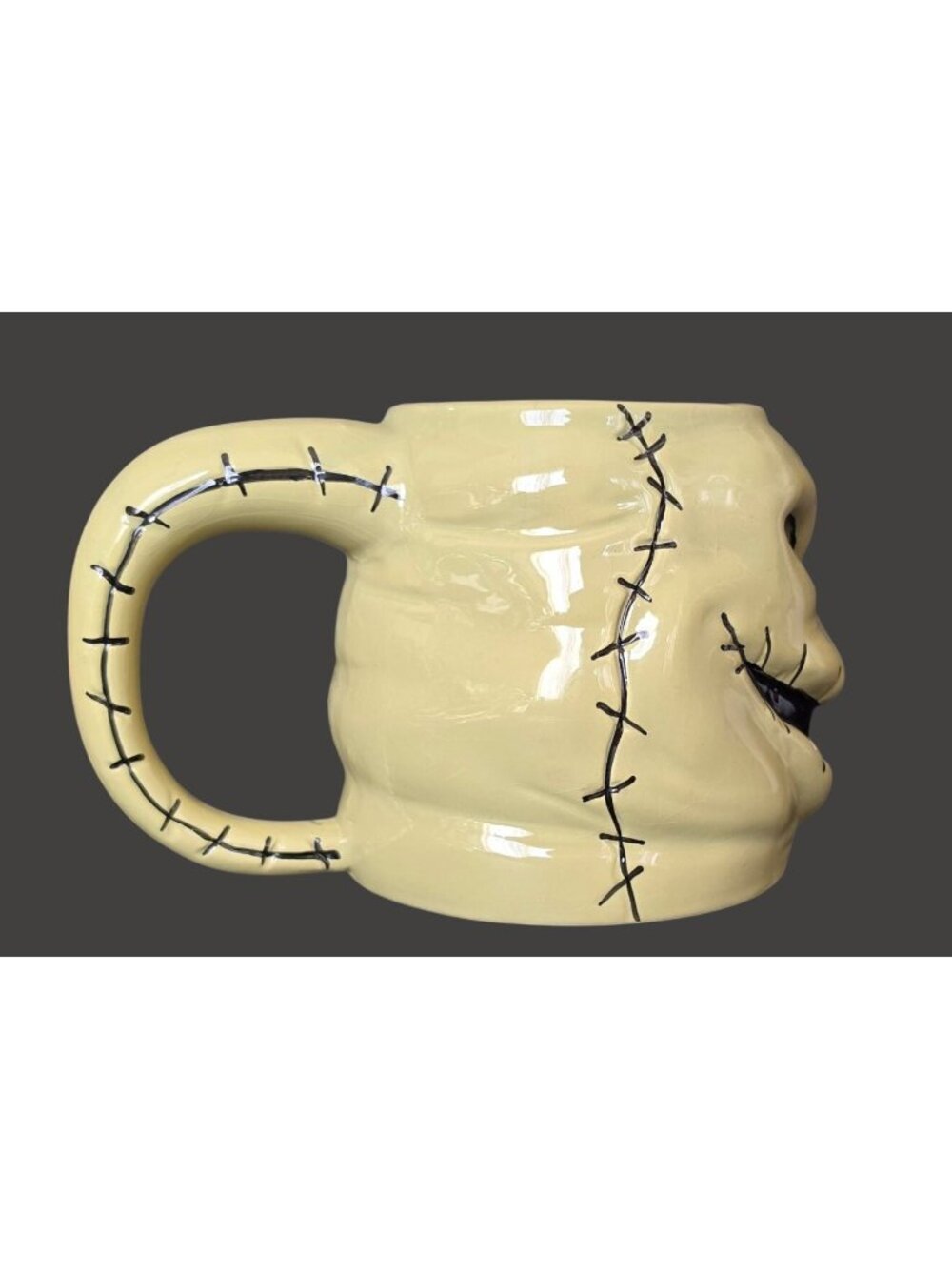 Disney Oogie Boogie Mug Nightmare Before Christmas Zak Designs Sculpted Ceramic - Picture 2 of 7